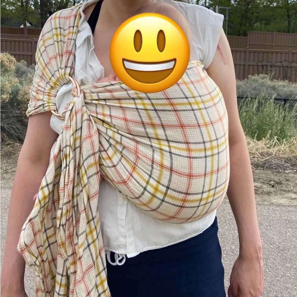 WILDBIRD Ring Sling | Goldcrest - Chambray | Rose Gold